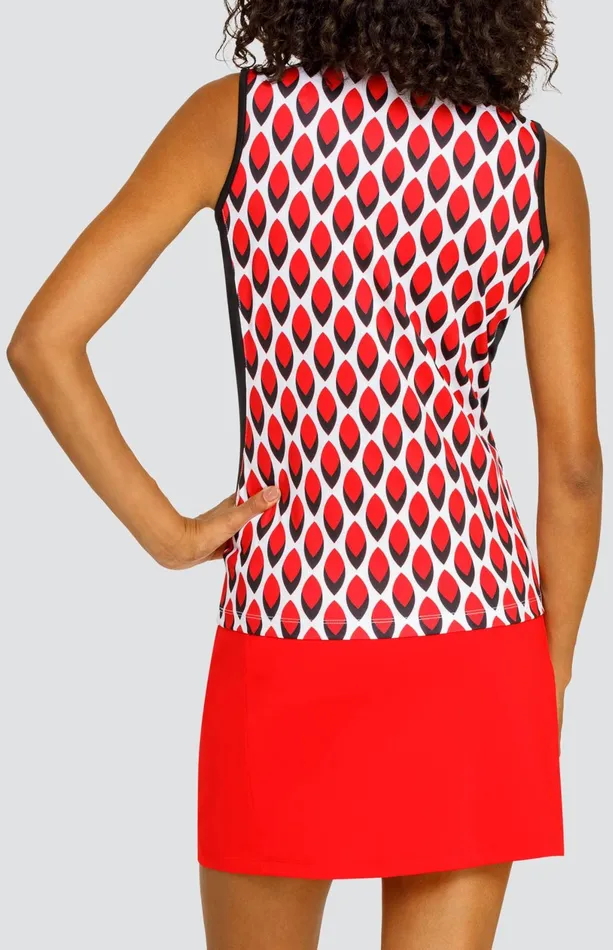 Women Tail Activewear Sleeveless Jewell Top Whimsical Daze