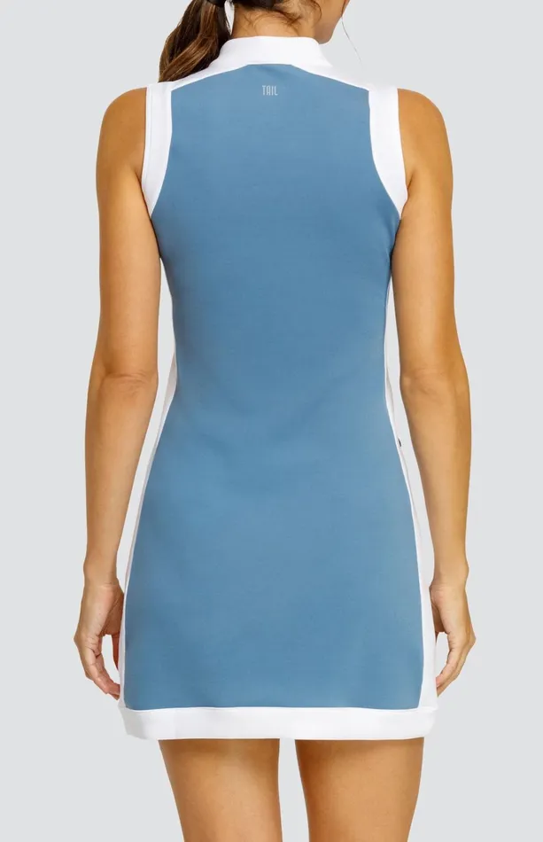 Women Tail Activewear Sleeveless Lei 35034 Dress Copen Blue