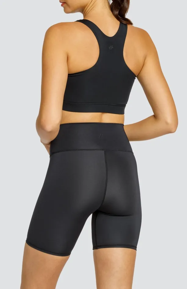 Women Tail Activewear Sports Bras Pace Sports Bra Onyx Black