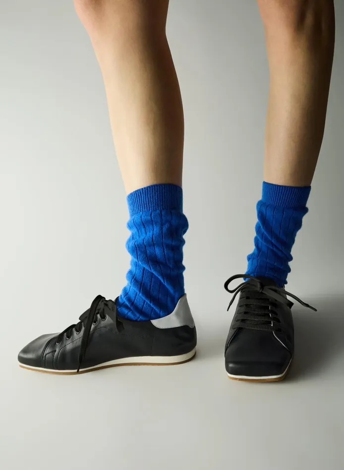 Women Tibi Flats Seth Sneaker