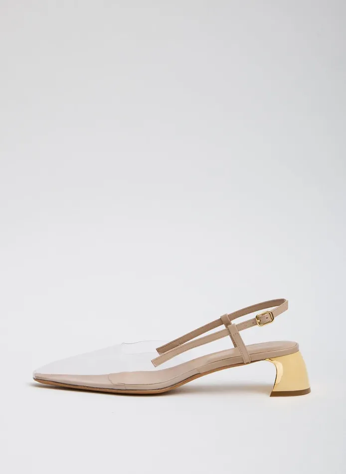 Women Tibi Heels Oscar Clear Slingback