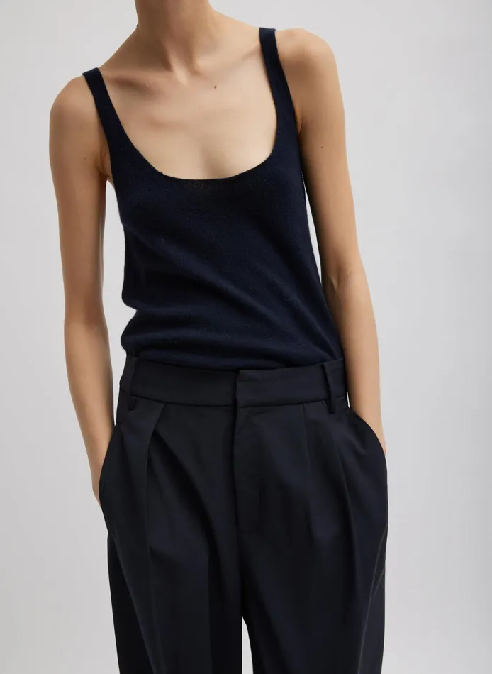 Women Tibi Knitwear and Sweatshirts Washable Cashmere Tank Sweater