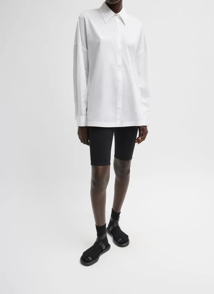 Women Tibi Tops Shirting Gabe Oversized Shirt