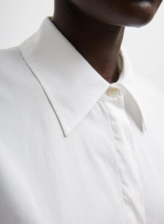 Women Tibi Tops Shirting Gabe Oversized Shirt