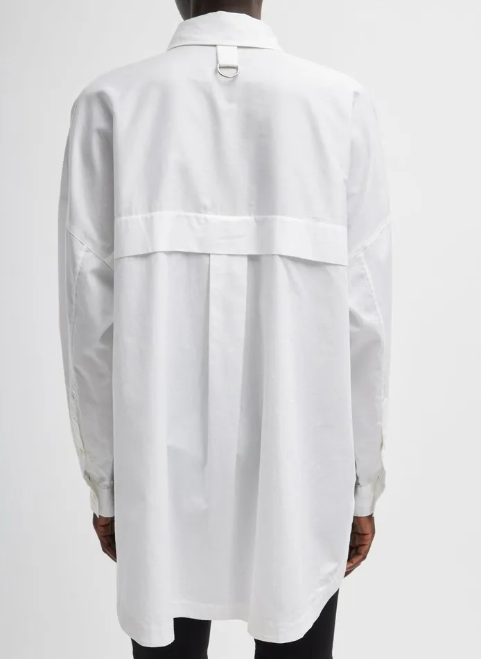 Women Tibi Tops Shirting Gabe Oversized Shirt