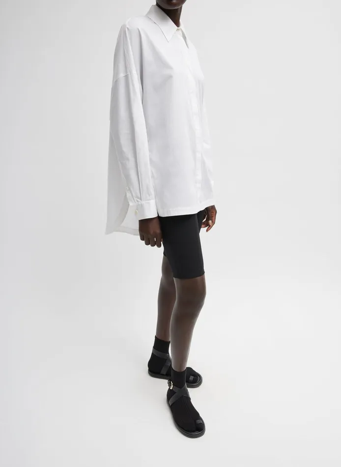 Women Tibi Tops Shirting Gabe Oversized Shirt