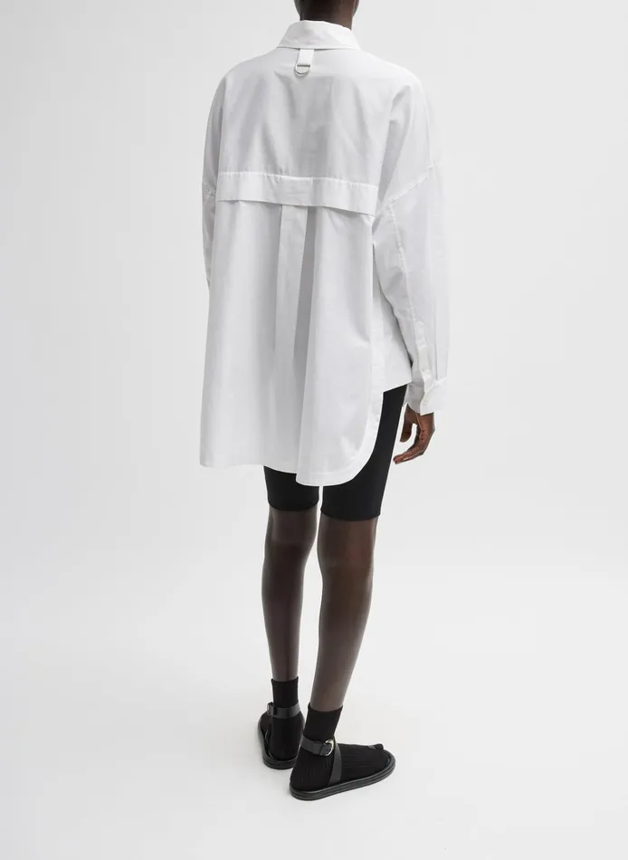 Women Tibi Tops Shirting Gabe Oversized Shirt