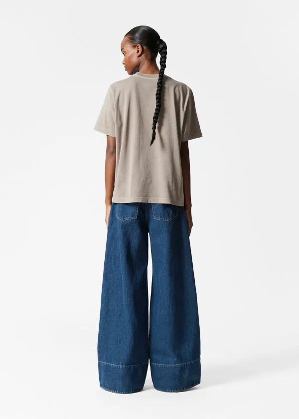 Women Tops and Tshirts and Other Stories Crewneck TShirt Mole