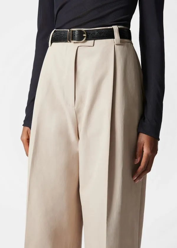 Women Trousers and Other Stories PressCrease Trousers Beige