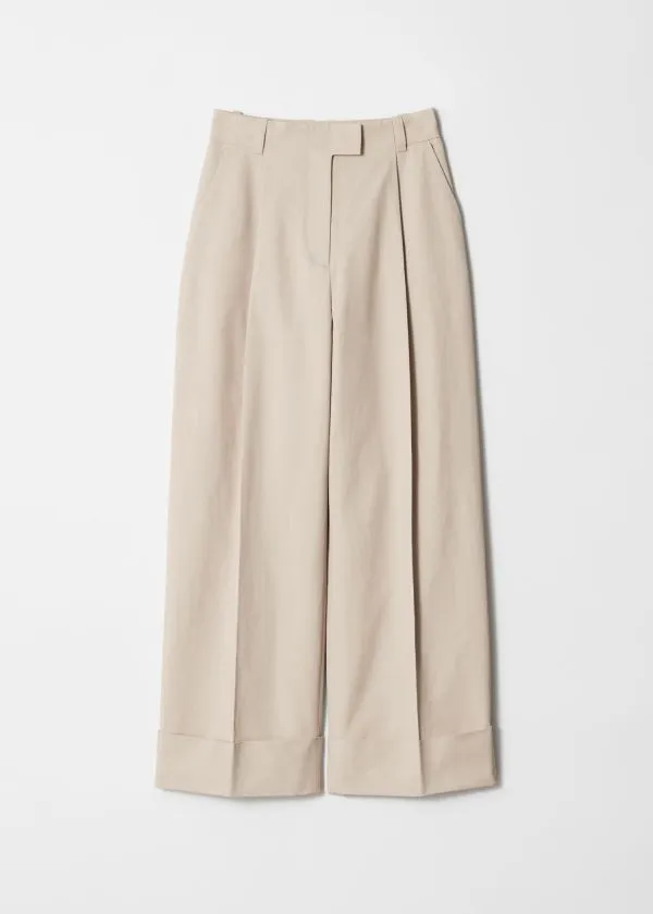 Women Trousers and Other Stories PressCrease Trousers Beige