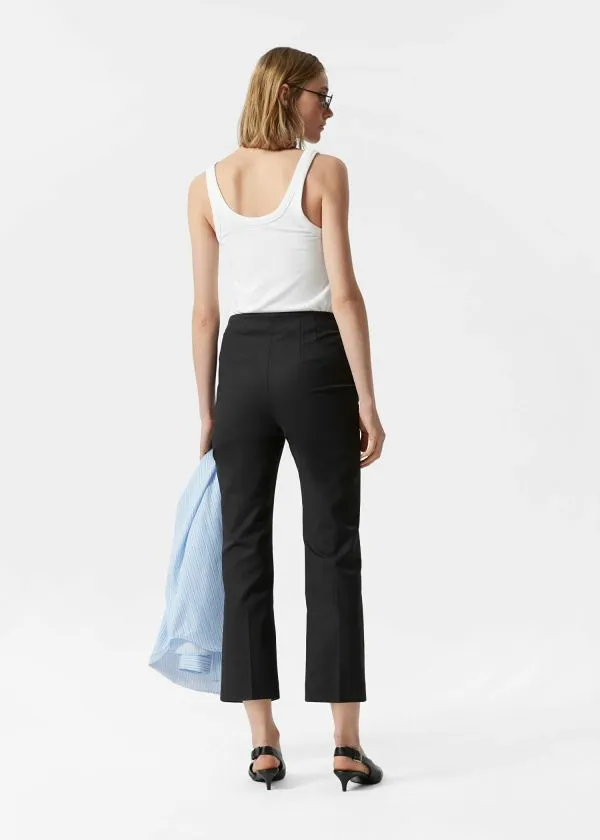 Women Trousers and Other Stories Slim PressCrease Trousers Black