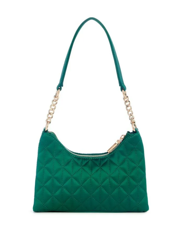 Women Velina Quilted Satin Mini Shoulder Bag BleuEmerson Wash Handbags GUESS Women Velina Quilted Satin Mini Shoulder Bag BleuEmerson Wash Handbags GUESS