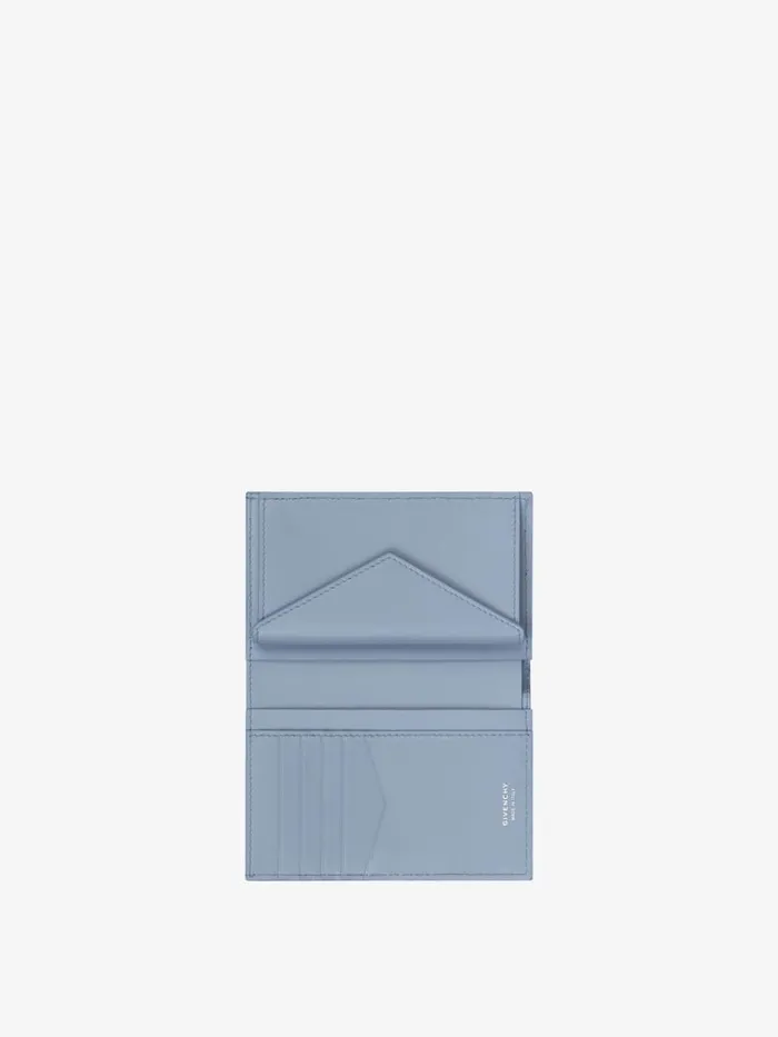 Women Wallets and Card Holders Givenchy Voyou Wallet In Denim Medium Blue Women Wallets and Card Holders Givenchy Voyou Wallet In Denim Medium Blue