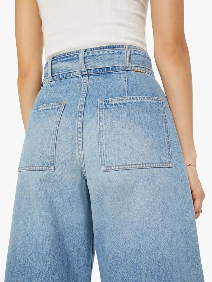 Women Wide Leg Mother Denim The High Point Pouty Skimp Wash Unholy Roller Women Wide Leg Mother Denim The High Point Pouty Skimp Wash Unholy Roller