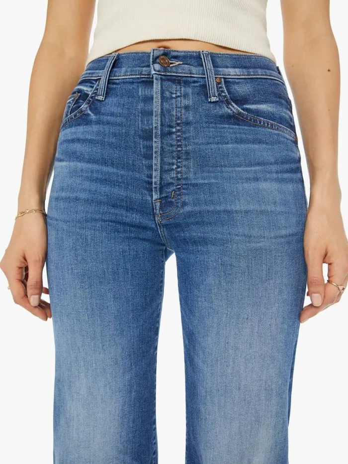 Women Wide Leg Mother Denim The Tomcat Roller Sneak Wash Sixth Sense Women Wide Leg Mother Denim The Tomcat Roller Sneak Wash Sixth Sense