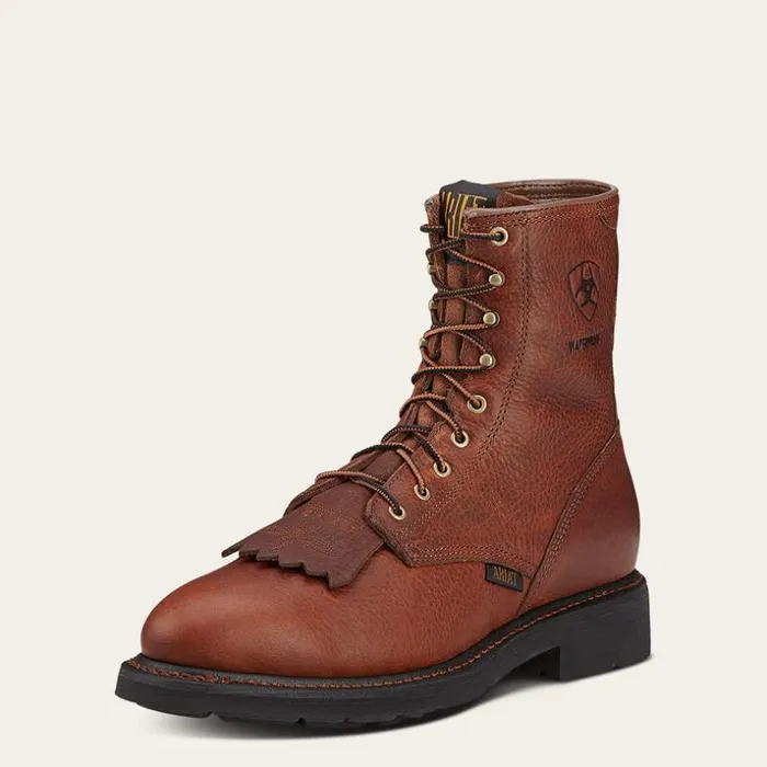 Work Boots Men Ariat Cascade 8034 Waterproof Work Boot Sunshine