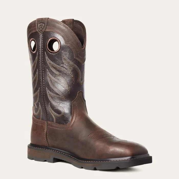 Work Boots Men Ariat Groundwork Work Boot Brown Work Boots Men Ariat Groundwork Work Boot Brown