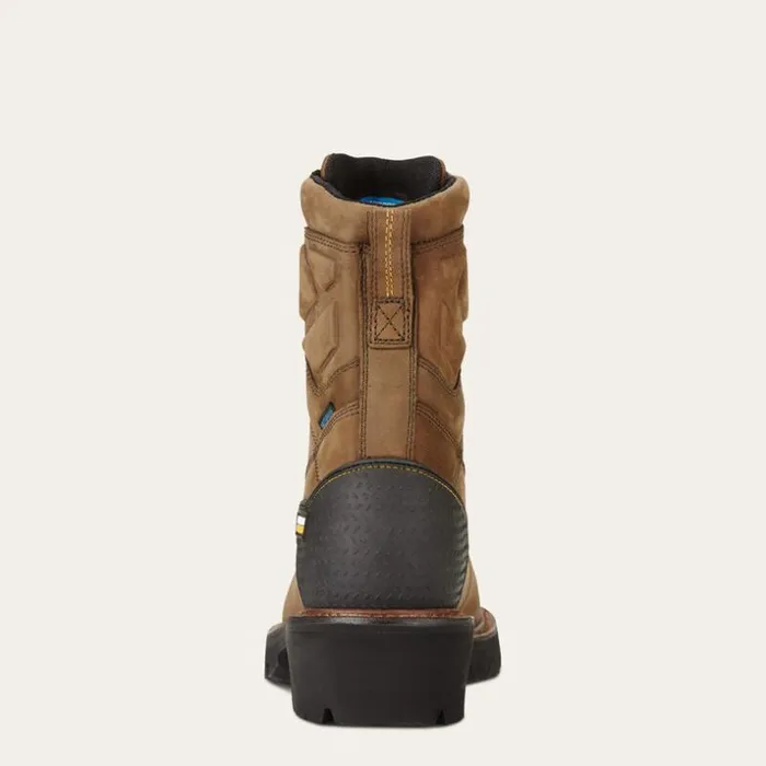 Work Boots Men Ariat Powerline 8034 Waterproof Work Boot Oily Distressed Brown Work Boots Men Ariat Powerline 8034 Waterproof Work Boot Oily Distressed Brown
