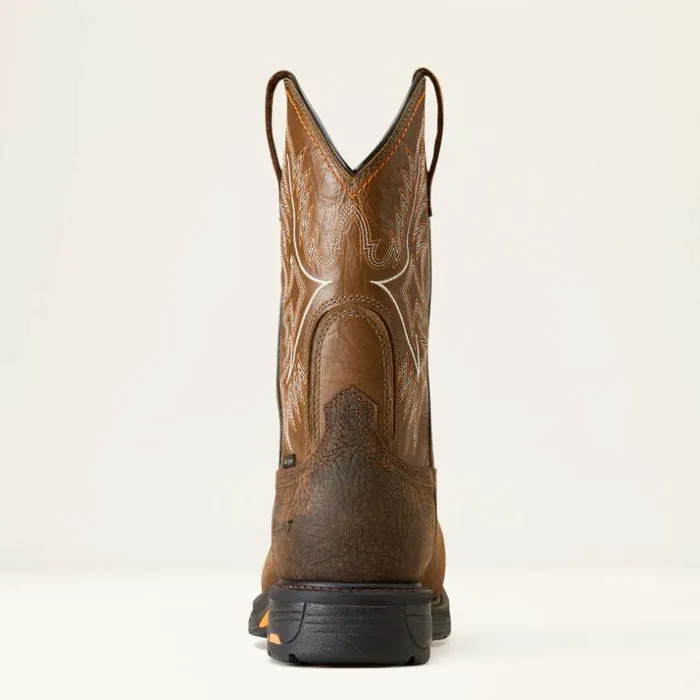 Work Boots Men Ariat WorkHog CSA Waterproof Insulated Composite Toe Work Boot Bruin Brown