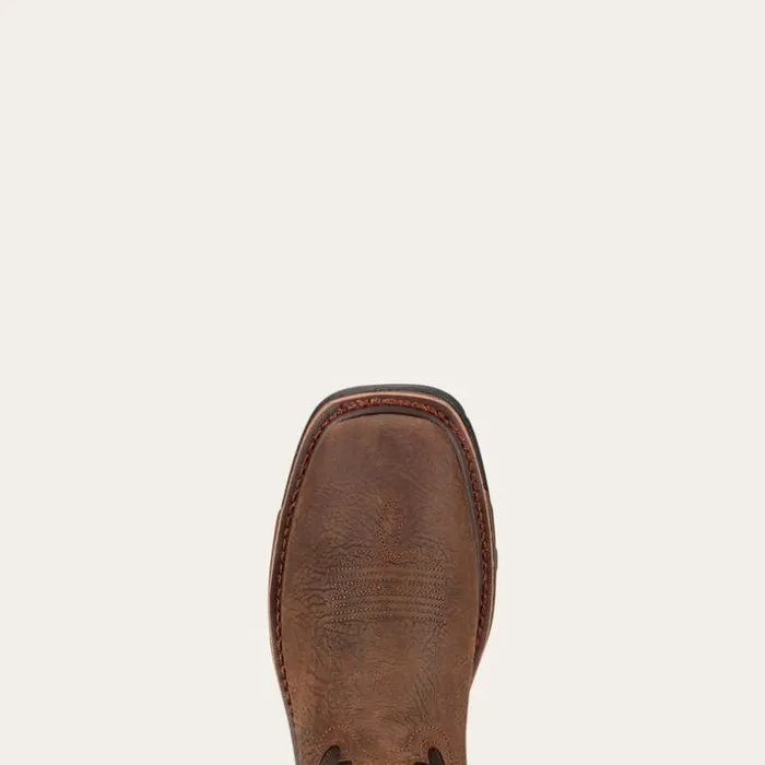 Work Boots Men Ariat WorkHog Waterproof Work Boot Bruin Brown Work Boots Men Ariat WorkHog Waterproof Work Boot Bruin Brown