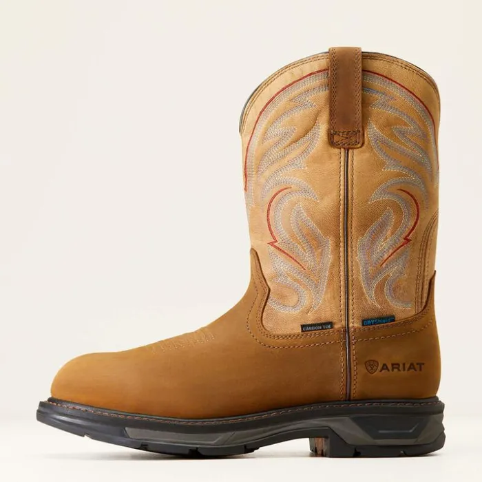 Work Boots Men Ariat WorkHog XT Waterproof Carbon Toe Work Boot Distressed Brown Work Boots Men Ariat WorkHog XT Waterproof Carbon Toe Work Boot Distressed Brown