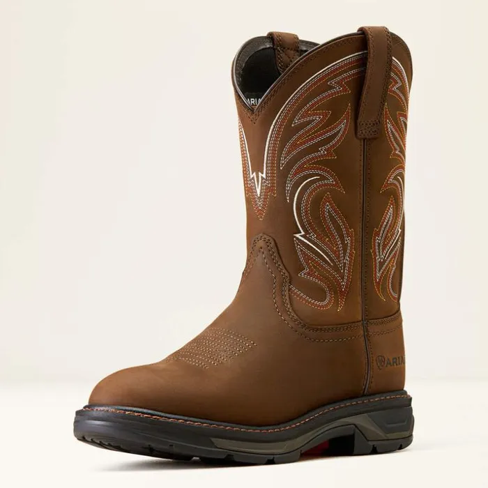 Work Boots Men Ariat WorkHog XT Work Boot Distressed Brown