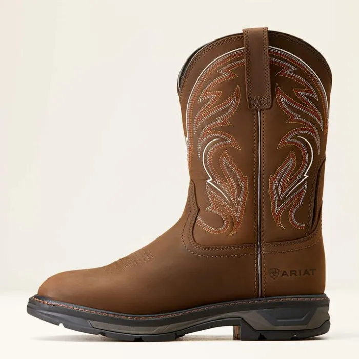 Work Boots Men Ariat WorkHog XT Work Boot Distressed Brown Work Boots Men Ariat WorkHog XT Work Boot Distressed Brown
