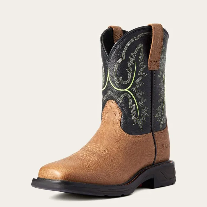 Work Boots MenKids Ariat WorkHog XT Wide Square Toe Boot Tumbled Bark