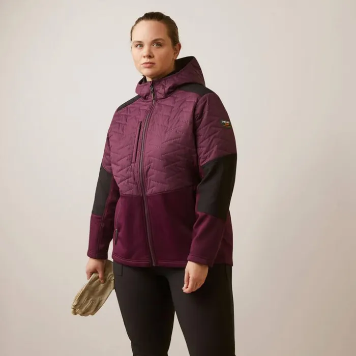 Workwear Women Ariat Rebar Cloud 9 Insulated Jacket Potent Purple Workwear Women Ariat Rebar Cloud 9 Insulated Jacket Potent Purple