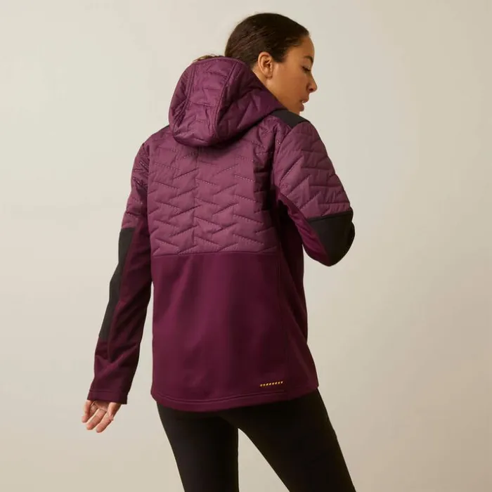 Workwear Women Ariat Rebar Cloud 9 Insulated Jacket Potent Purple Workwear Women Ariat Rebar Cloud 9 Insulated Jacket Potent Purple