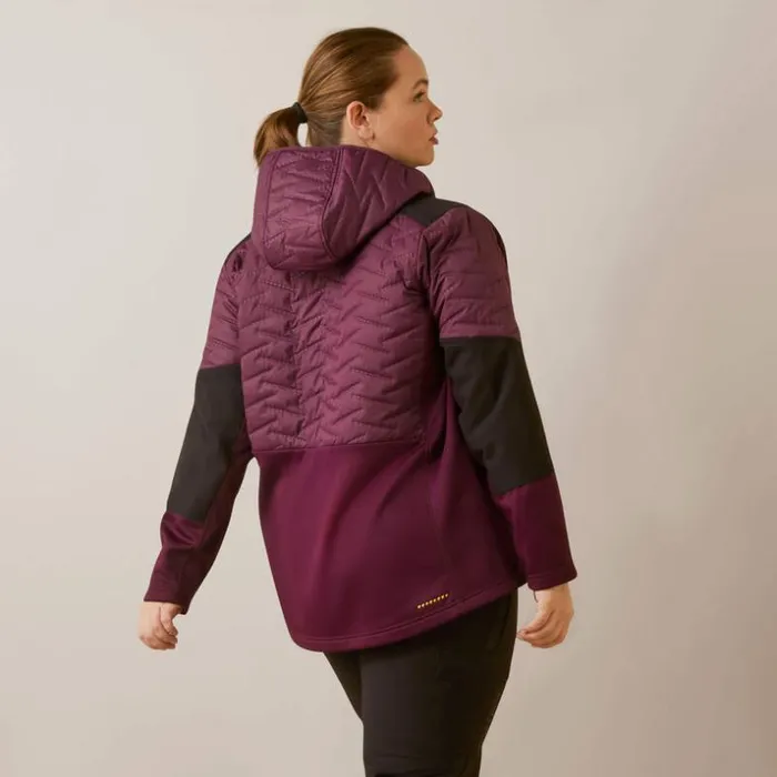 Workwear Women Ariat Rebar Cloud 9 Insulated Jacket Potent Purple Workwear Women Ariat Rebar Cloud 9 Insulated Jacket Potent Purple