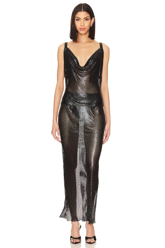 X Anja Dujakovi Oleema Skirt Disco Black Women Lovers and Friends Skirts