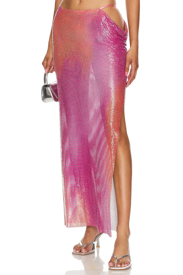 X Bridget Cleo Skirt Emberglow Multi Women Lovers and Friends Skirts