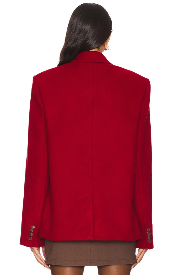 X Emily Gemma Micah Blazer Red Women Lovers and Friends Jackets and Coats X Emily Gemma Micah Blazer Red Women Lovers and Friends Jackets and Coats