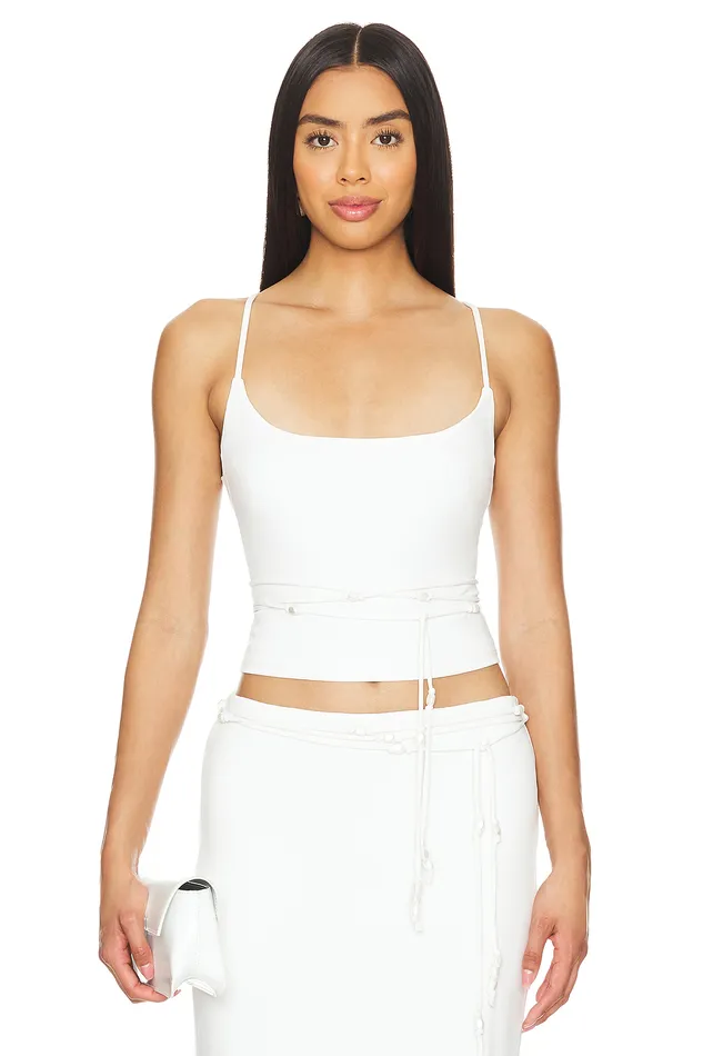 X Maggie Macdonald Carolyn Top White Women Lovers and Friends Tops
