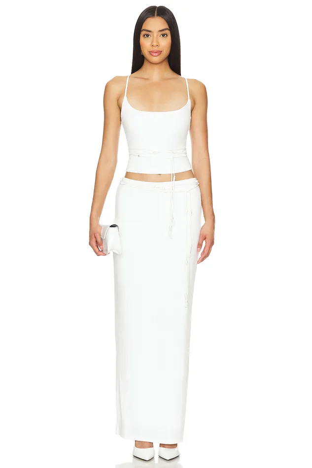 X Maggie Macdonald Carolyn Top White Women Lovers and Friends Tops X Maggie Macdonald Carolyn Top White Women Lovers and Friends Tops