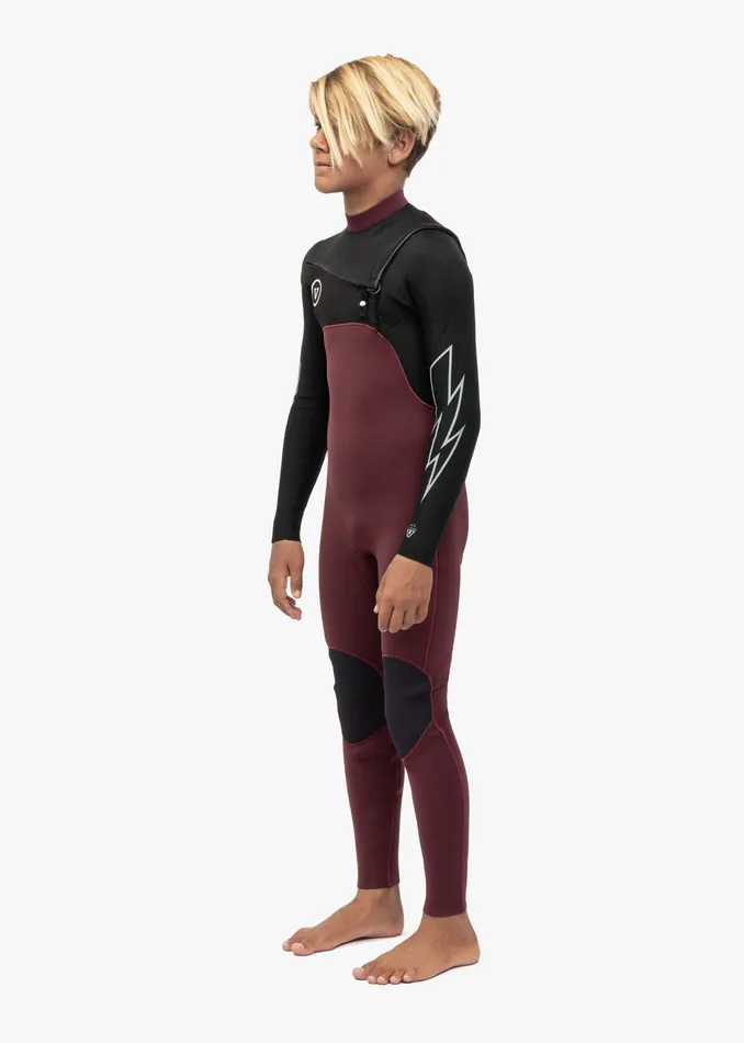 Youth Wetsuits Vissla 7 Seas Boys 43 Bolt Full Chest Zip Wetsuit Wine Youth Wetsuits Vissla 7 Seas Boys 43 Bolt Full Chest Zip Wetsuit Wine